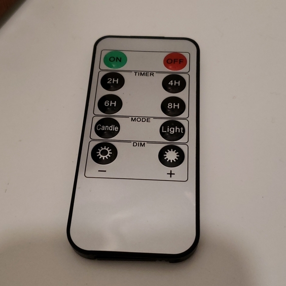 Wooden Leave L.e.d Candle Holder - Picture 2 of 8